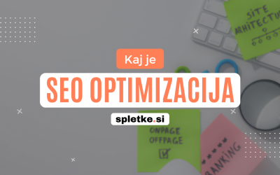 Kaj je SEO optimizacija?